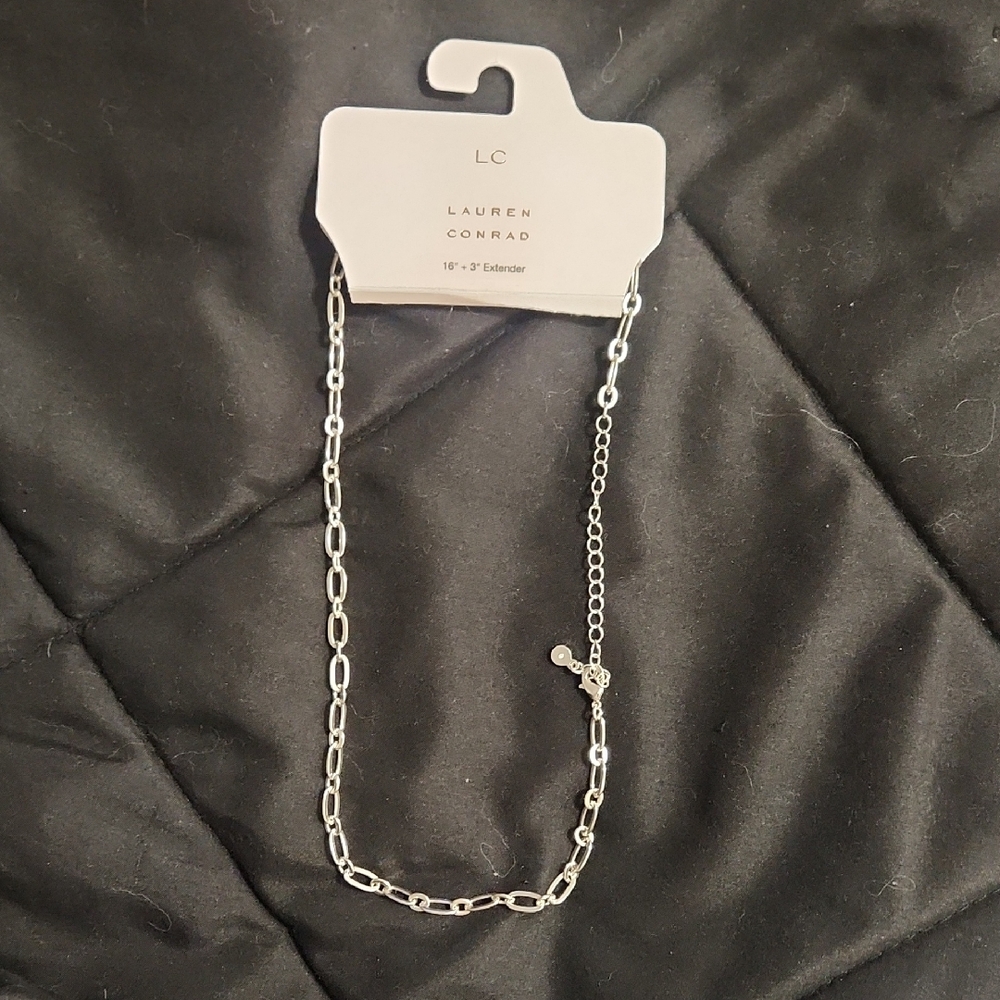LC Lauren Conrad Silver-Tone Necklace